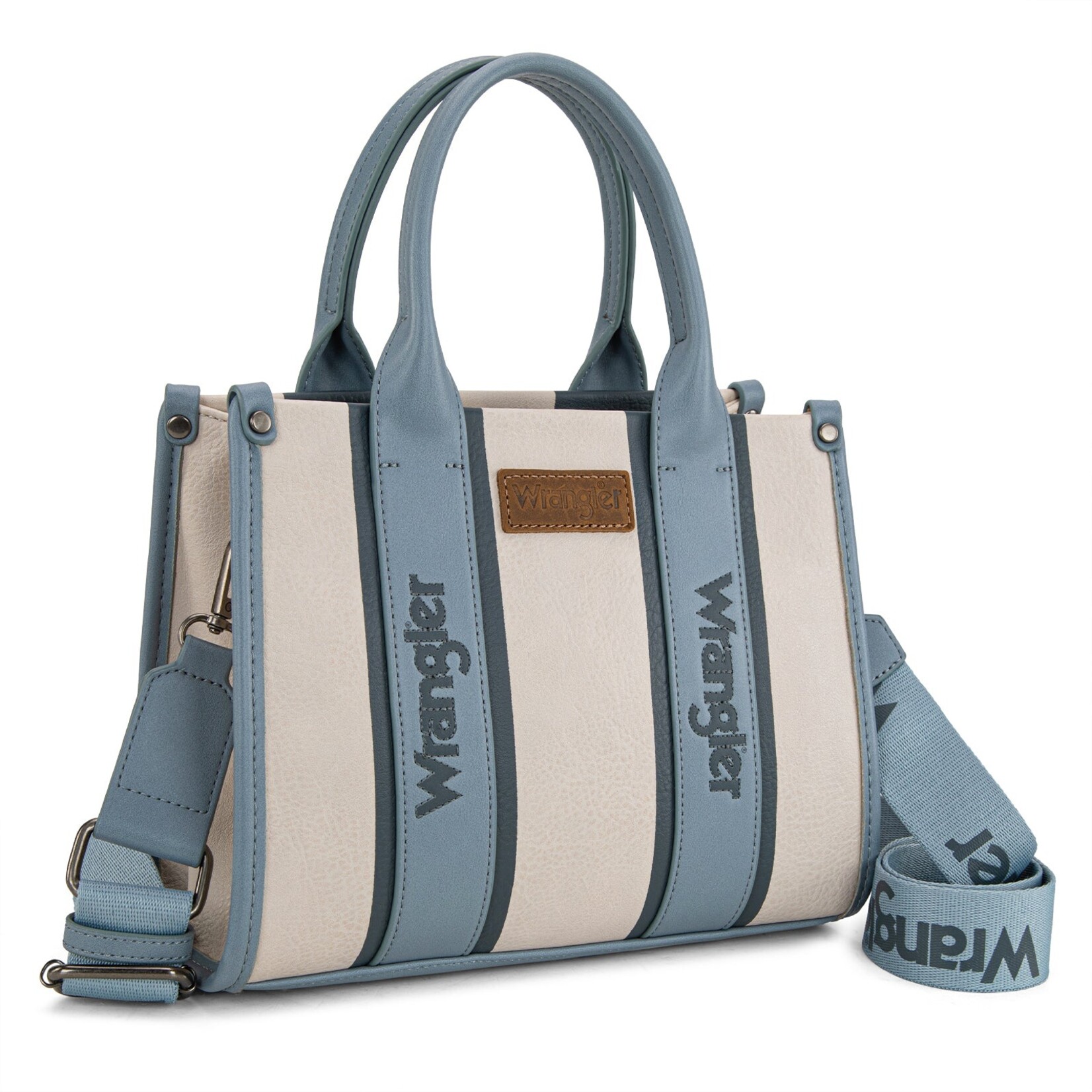 Montana West USA WG208-8120SJN - Jean - Wrangler Color Block Tote/Crossbody