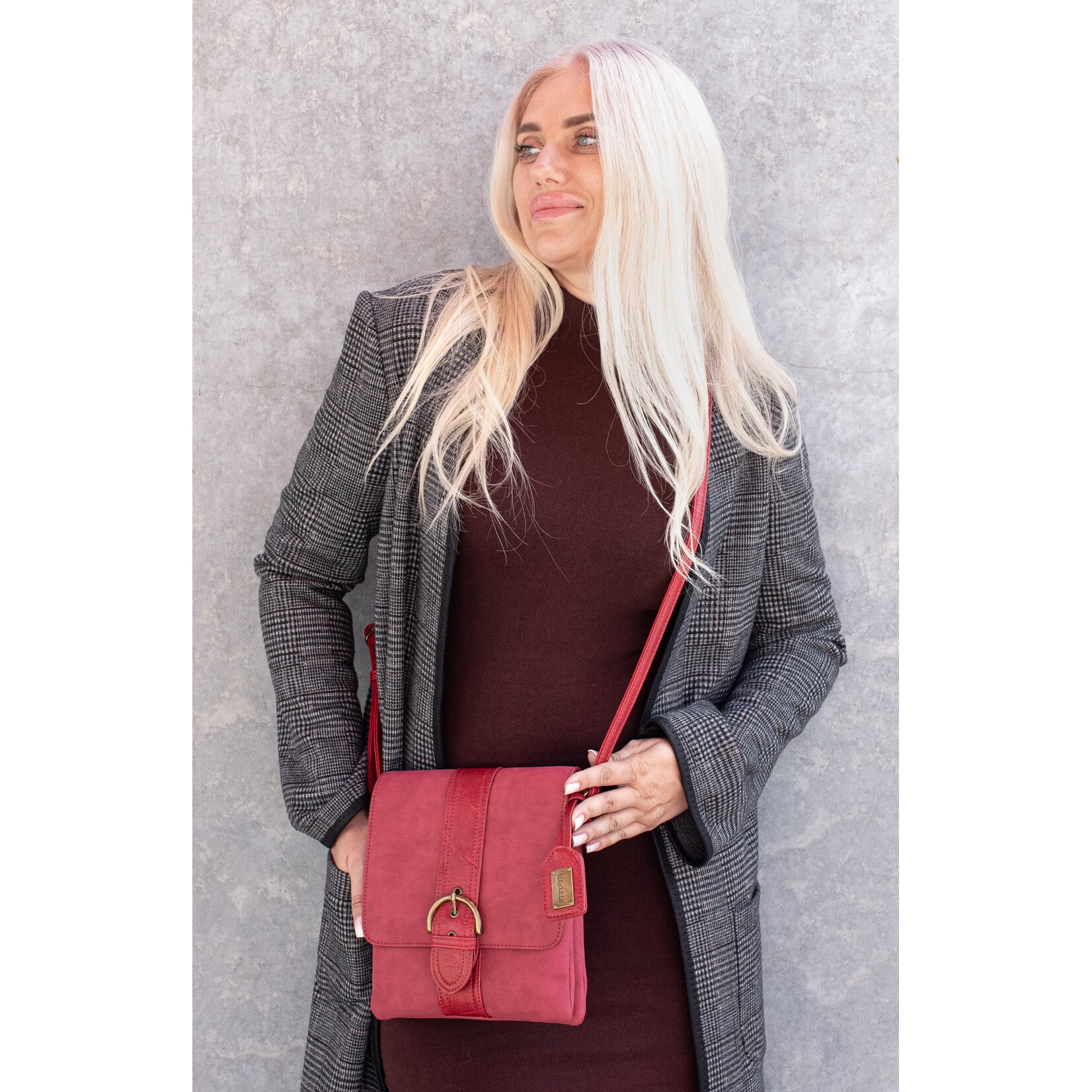 Liz Soto 3325 Navy - Julia Crossbody