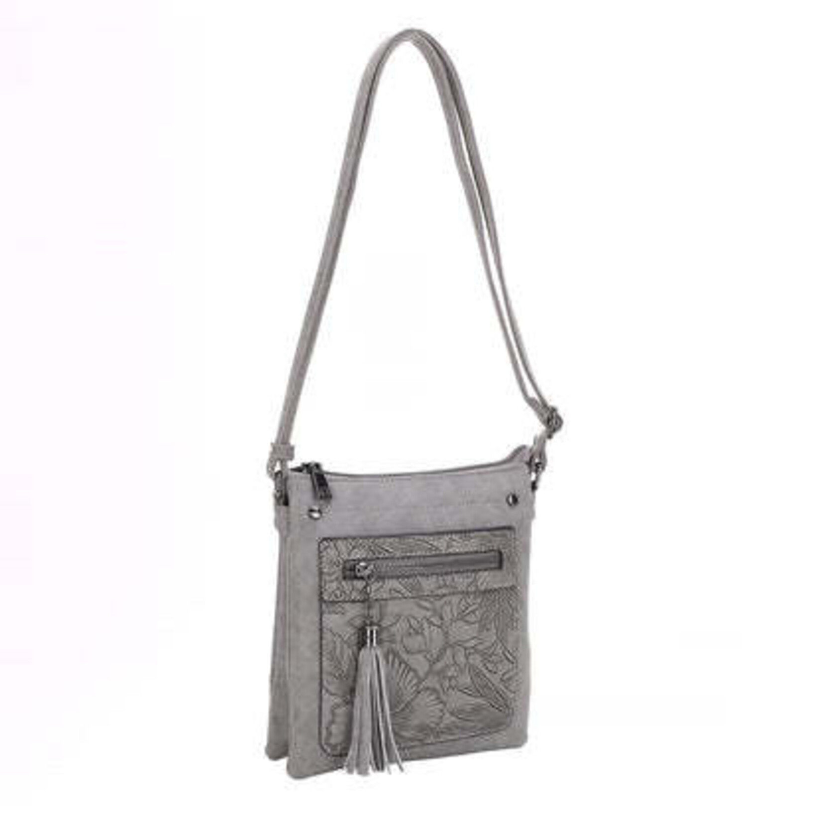 Liz Soto 3300 Grey - Sara Crossbody