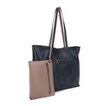 Liz Soto 3302 Indigo/Tan - Julie Reversible Tote