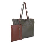 Liz Soto 3302 Olive/Coffee - Julie Reversible Tote