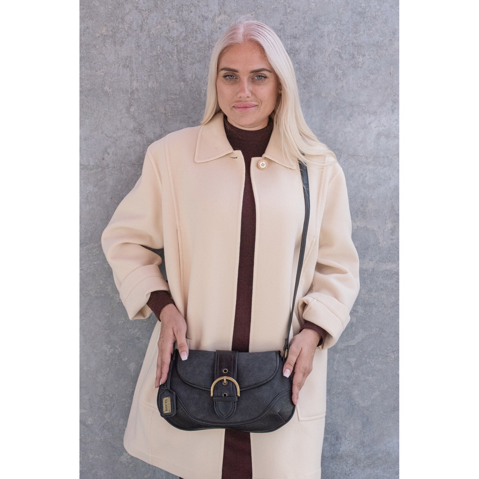 Liz Soto 3322 Navy - Olivia Crossbody