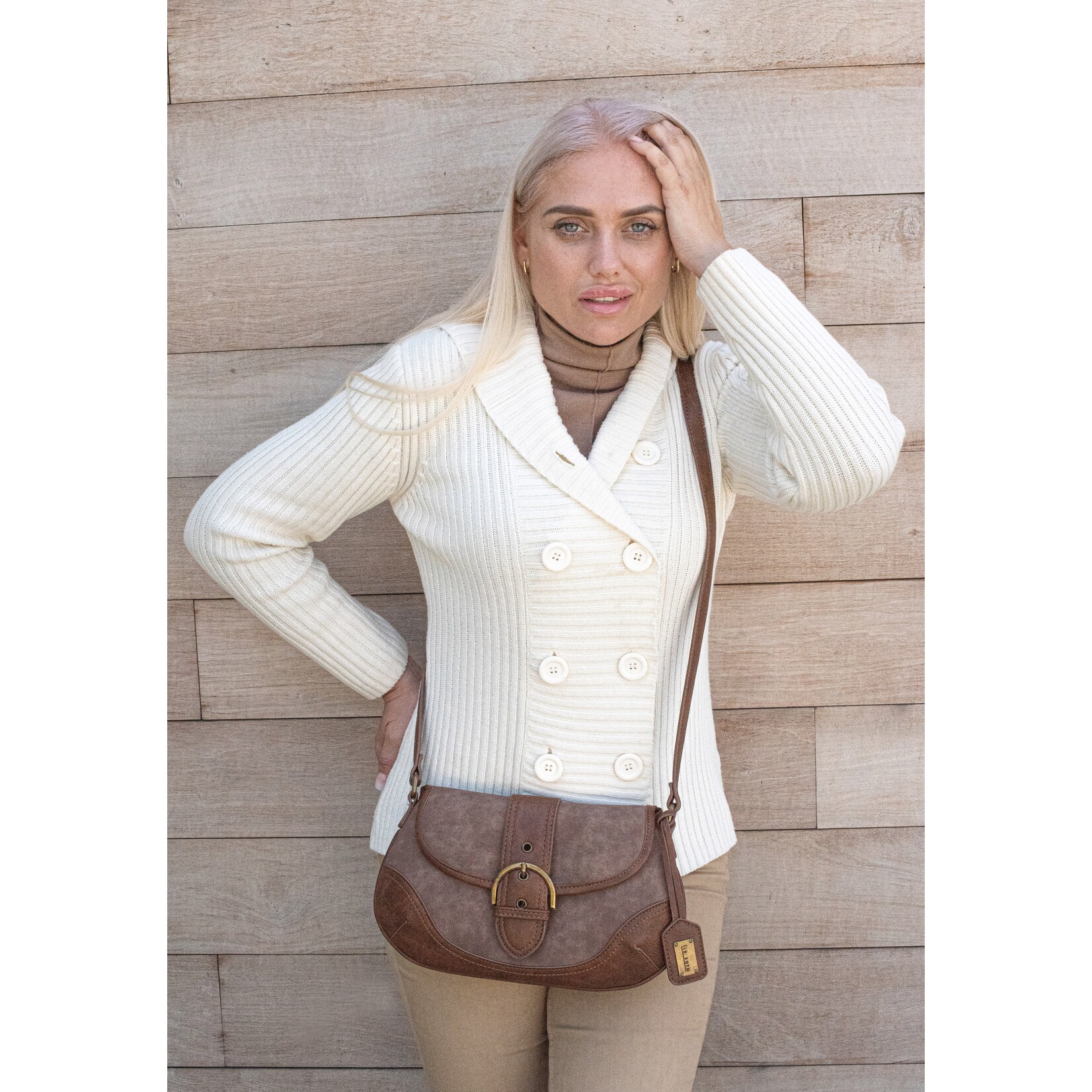Liz Soto 3322 Coffee - Olivia Crossbody