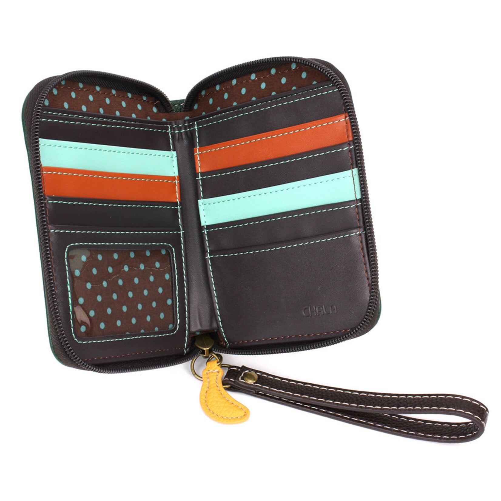 Chala Zip Around Wallet - Monkey With Bananas