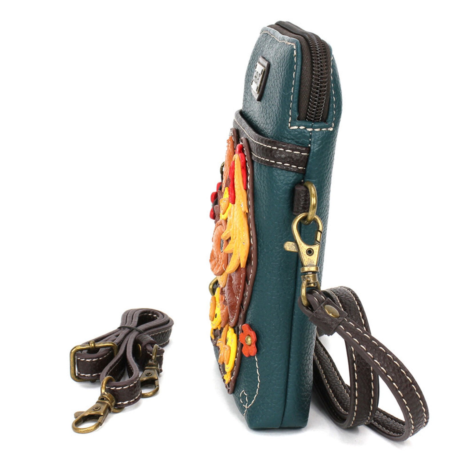 Chala Cell Phone Crossbody - Hen With Chicks