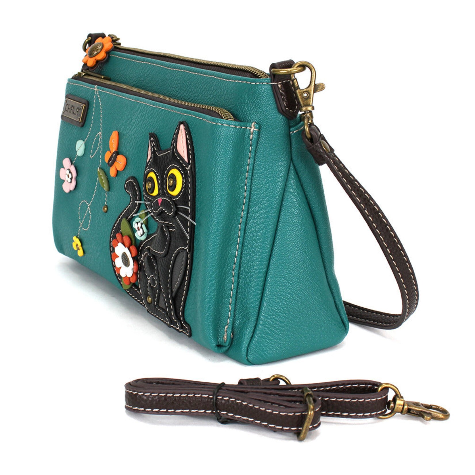 Chala Deluxe Crossbody - Black Cat