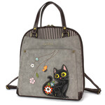 Chala Convertible Backpack - Black Cat
