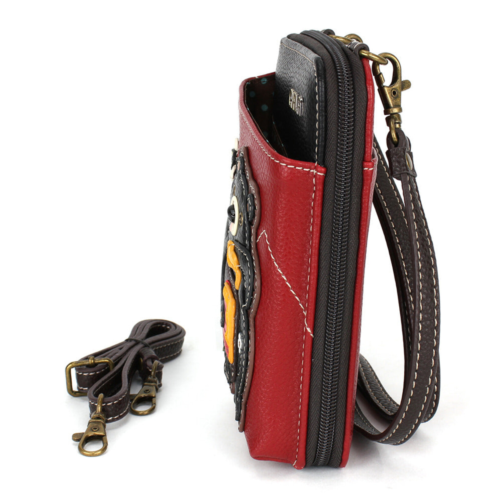 Chala Wallet Crossbody - Black Bear