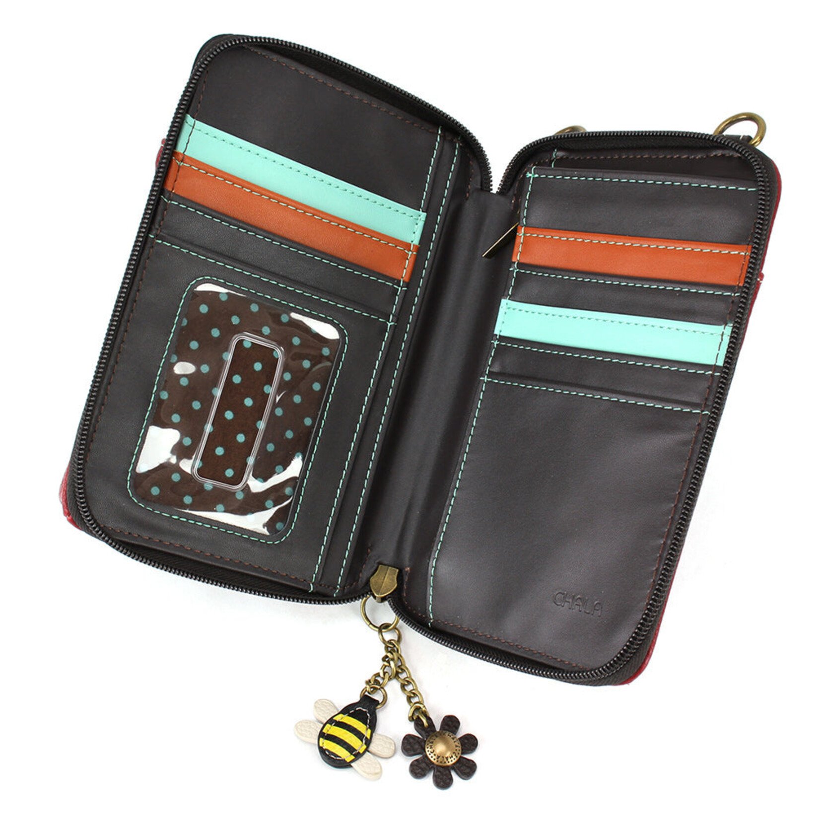 Chala Wallet Crossbody - Black Bear