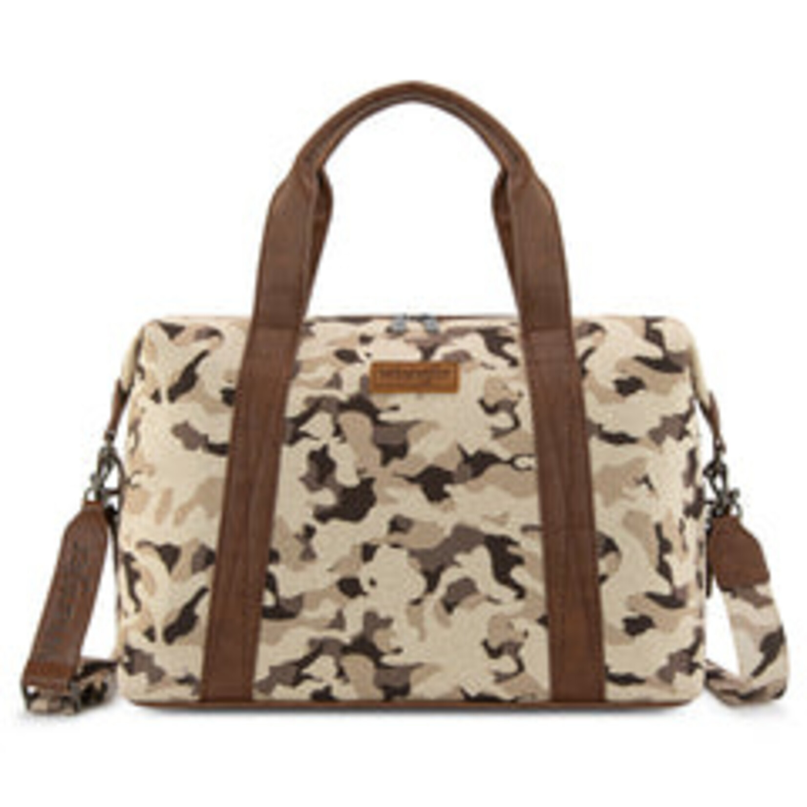 Montana West USA WG286-5110 - Brown - Wrangler Camo Print Collection Duffle Bag