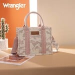 Montana West USA WG286-8120S - Pink - Wrangler Camo Print CC Tote / Crossbody