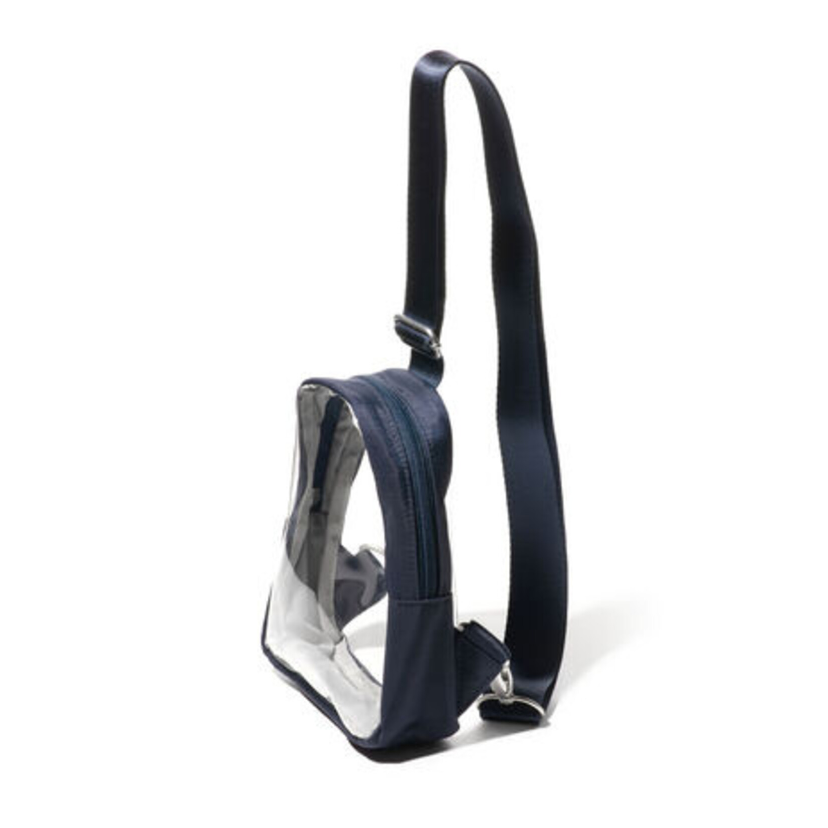 Baggallini Clear Stadium Mini Sling - French Navy 2024