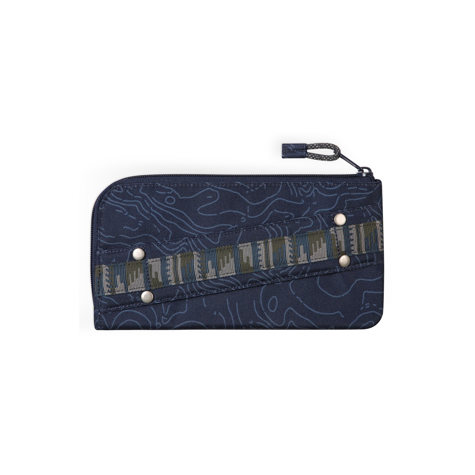 Kavu Clutch Case - Navy Topo FW25