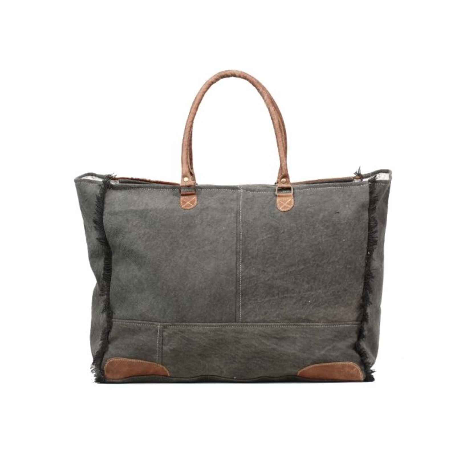 Myra Bags S-1201 Handmade Print Weekender Bag