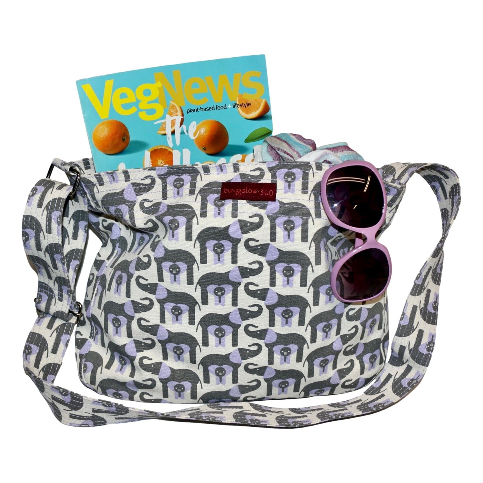 Bungalow 360 Messenger Bag - Elephant