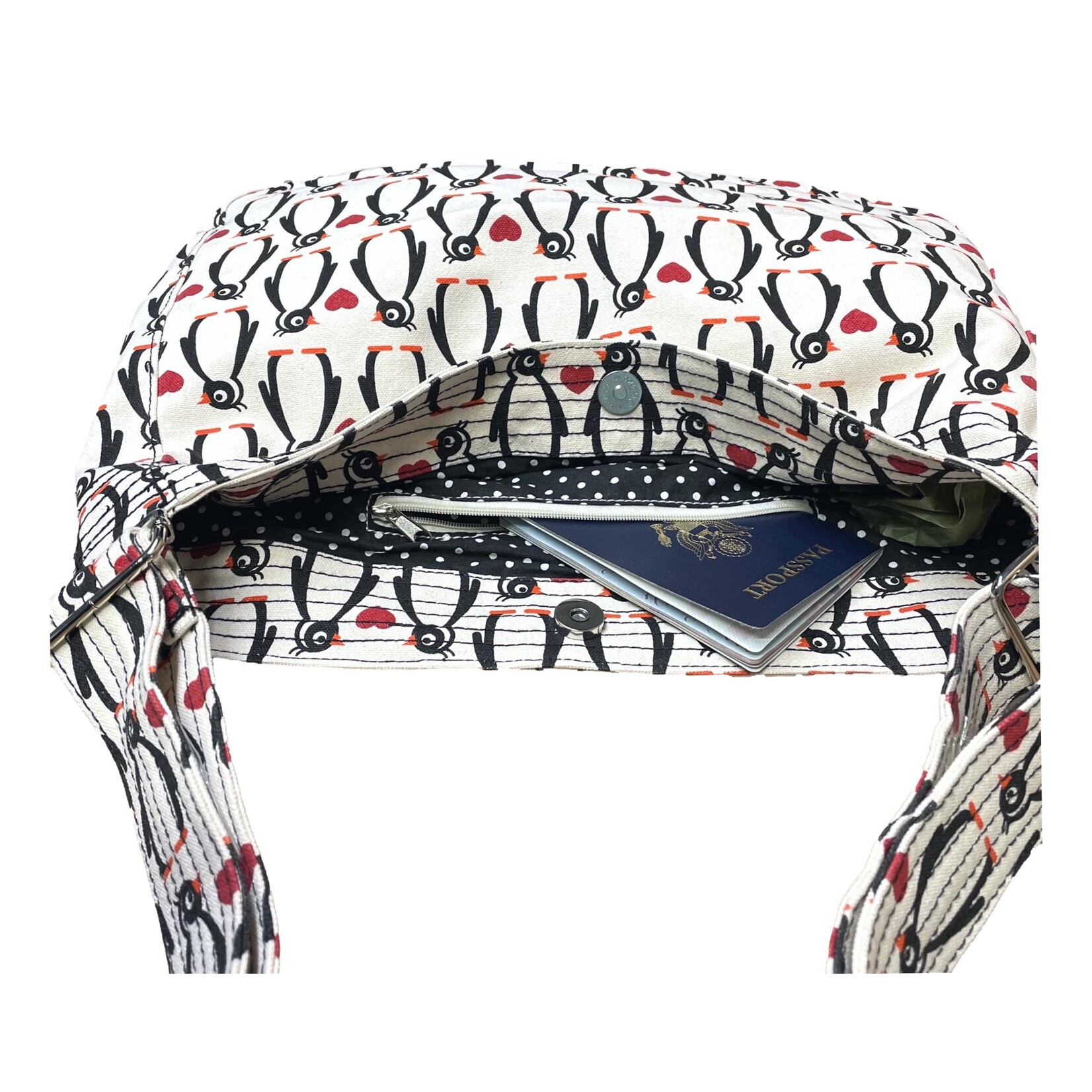 Bungalow 360 Messenger Bag - Penguin