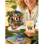 FreshCut Paper Nativity Mini Pop-Up Card