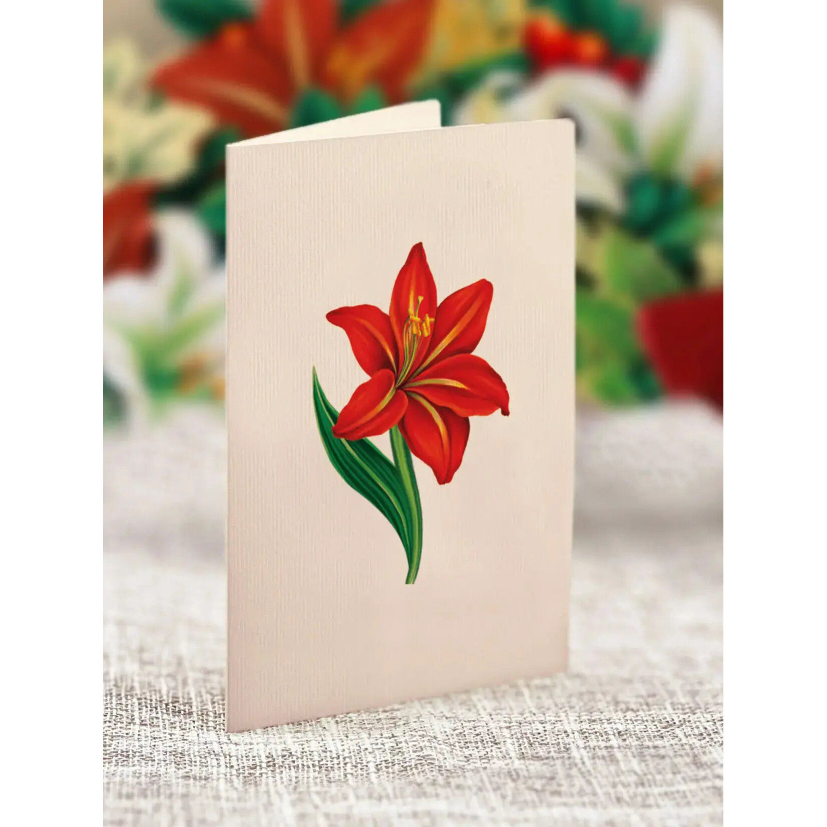 FreshCut Paper Christmas Mini Pop Up Card - Winter Joy