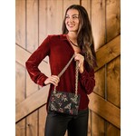 Mary Frances Accessories BAG S002-598 Haute Hive Bees and Honeycomb Handbag