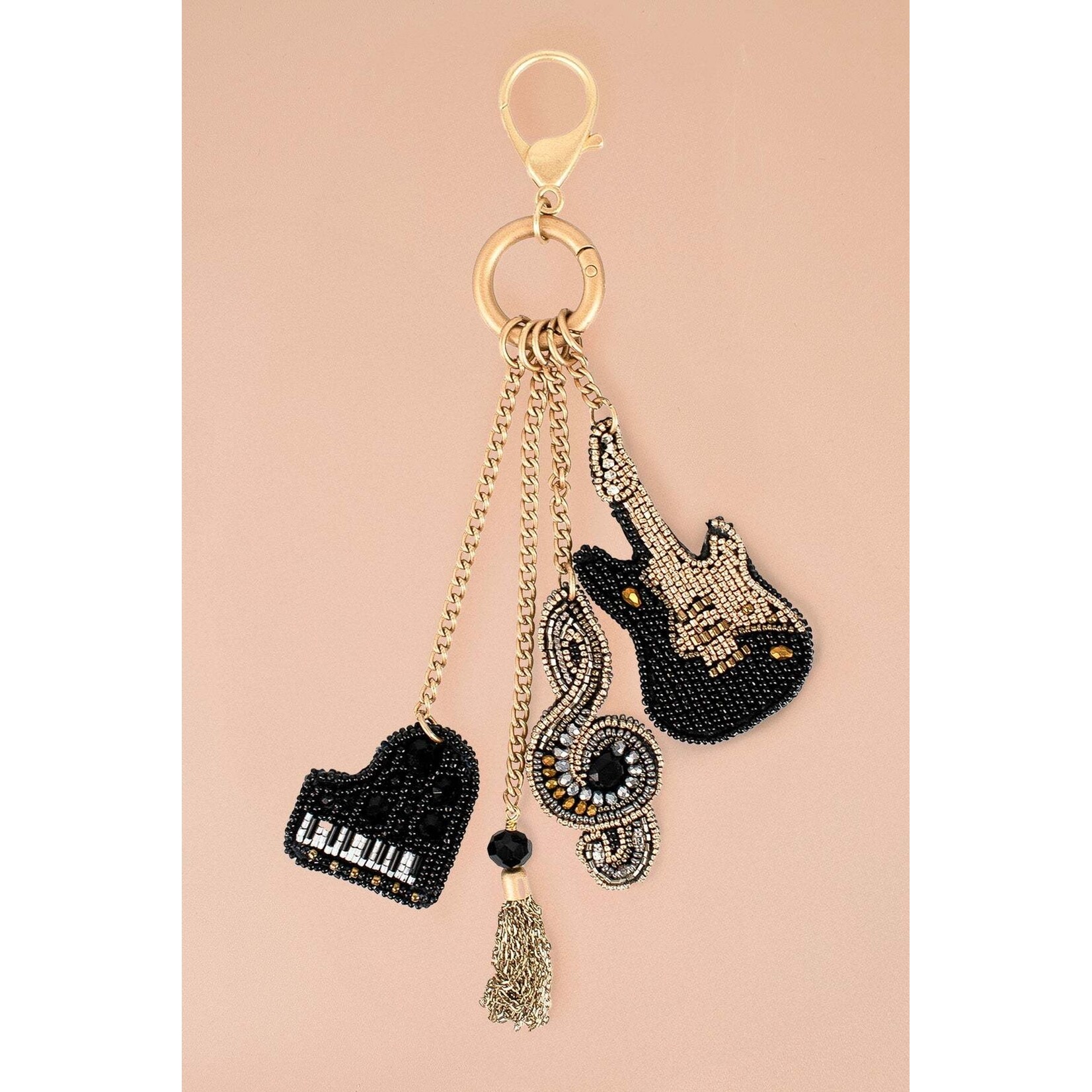 Mary Frances Accessories CH S002-602 Sound Wave Musical Melody Charm