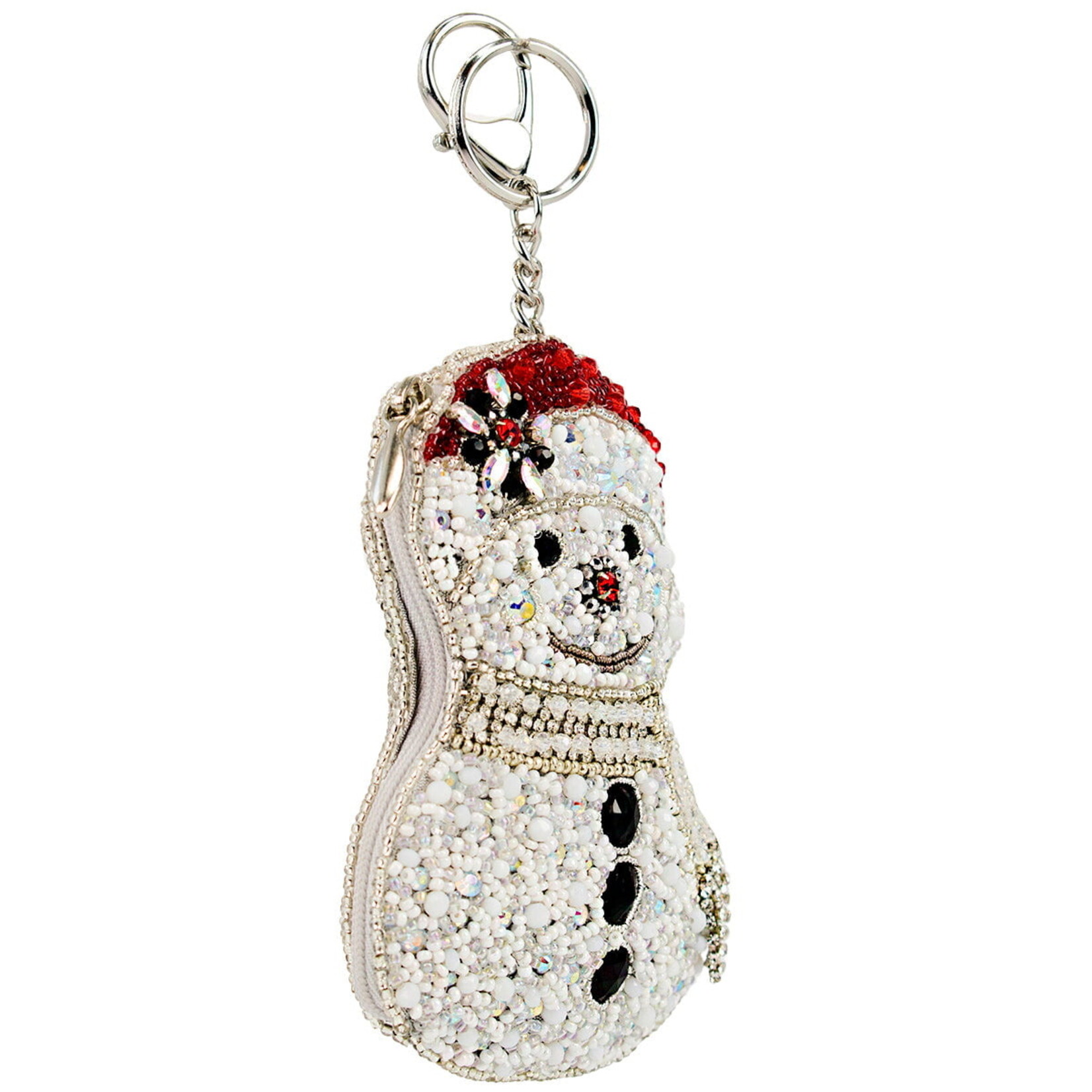 Mary Frances Accessories CP S002-579 Ice Breaker Snowman Coin Purse
