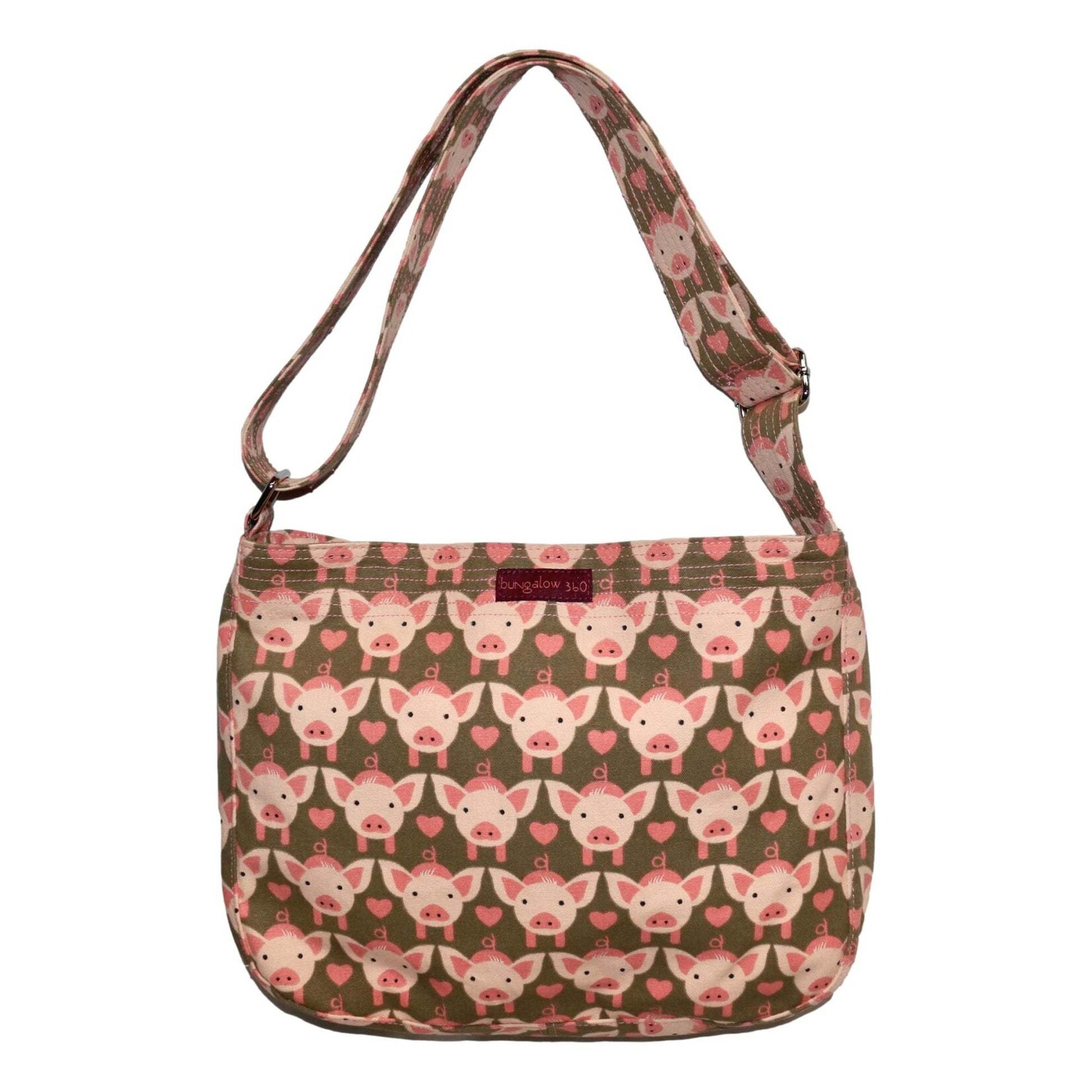 Bungalow 360 Messenger Bag - Pig