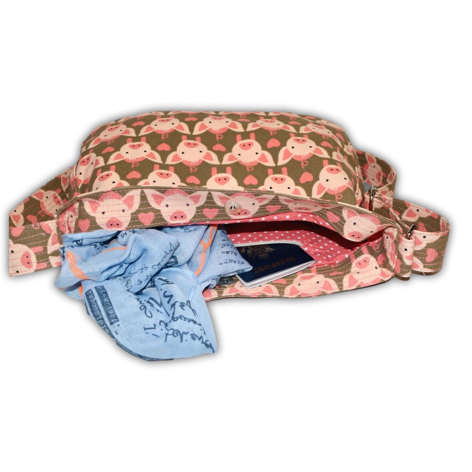 Bungalow 360 Messenger Bag - Pig