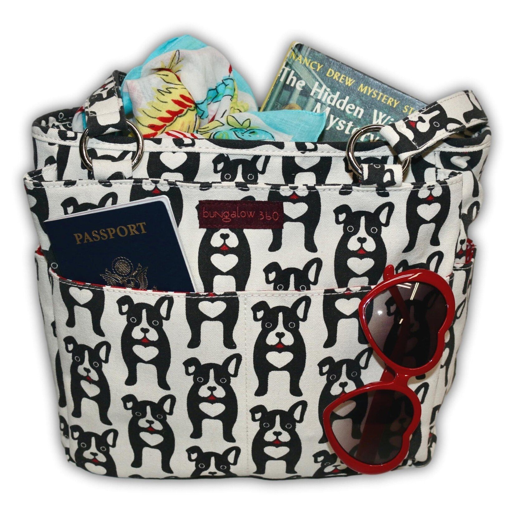 Bungalow 360 Pocket Bag - Black Dog