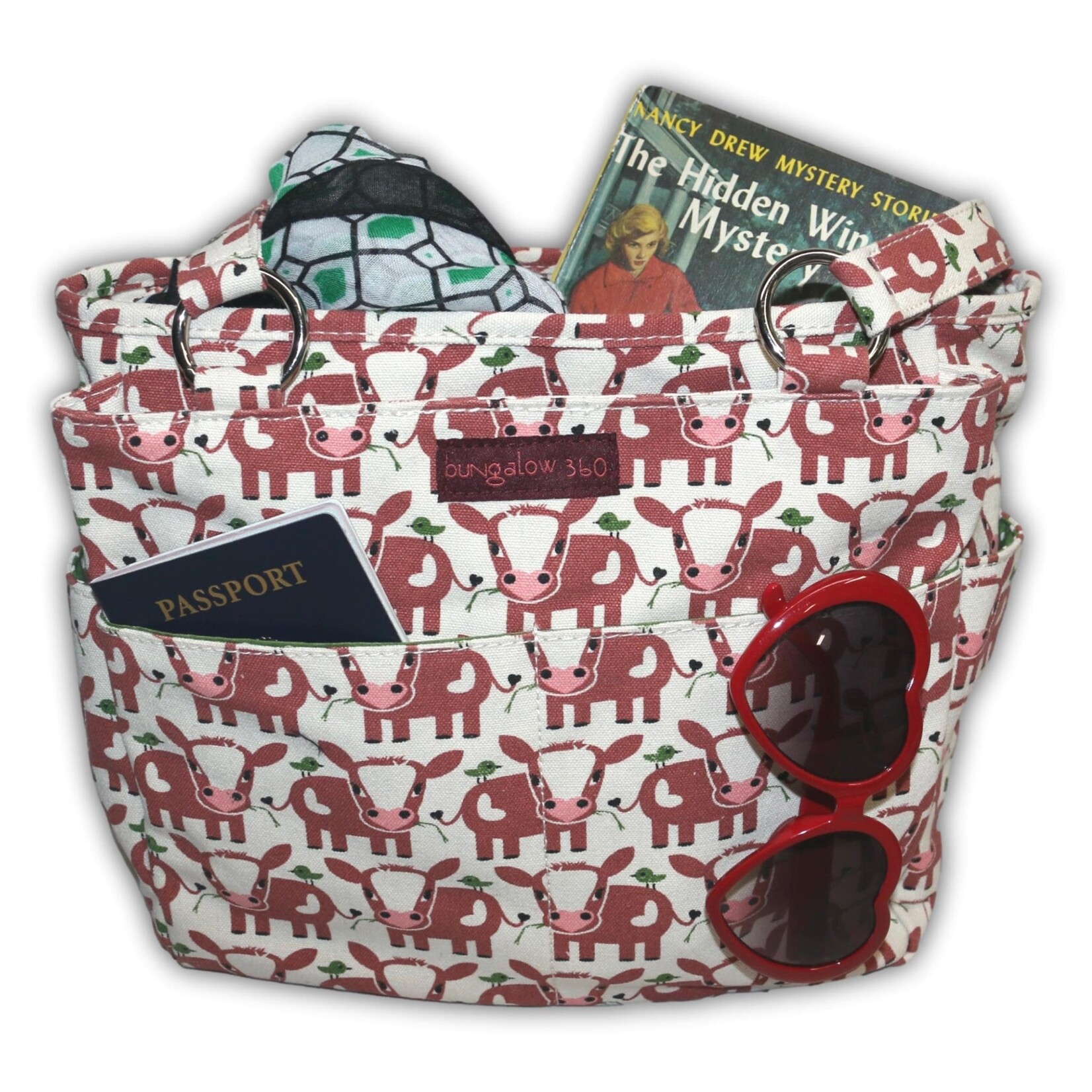 Bungalow 360 Pocket Bag - Cow