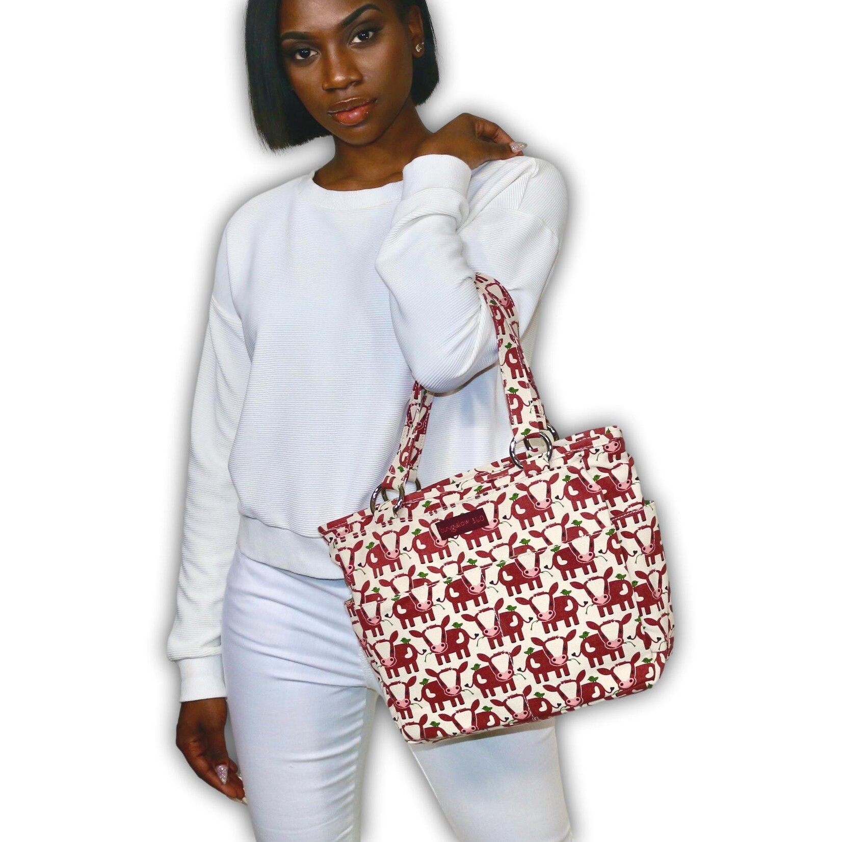 Bungalow 360 Pocket Bag - Cow