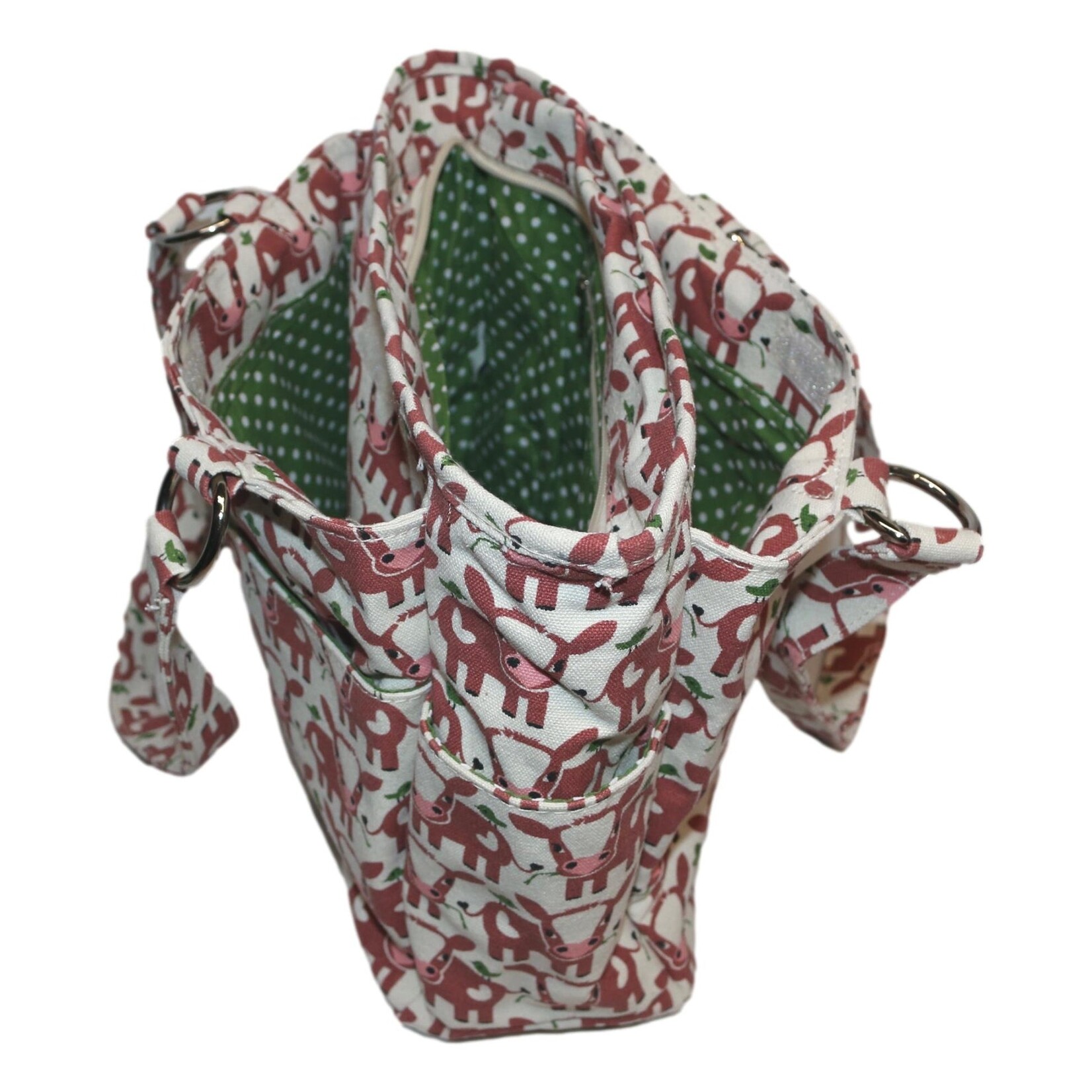 Bungalow 360 Pocket Bag - Cow