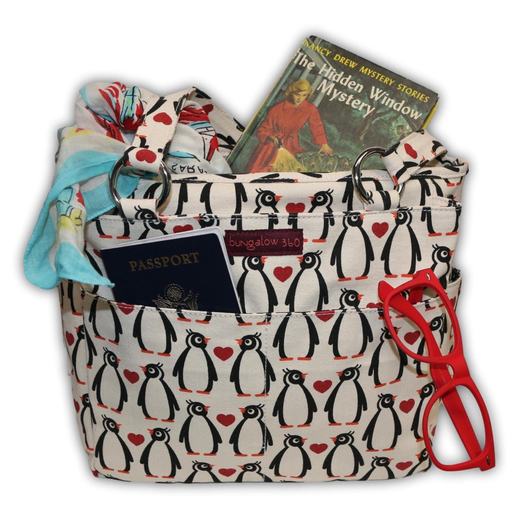 Bungalow 360 Pocket Bag - Penguin