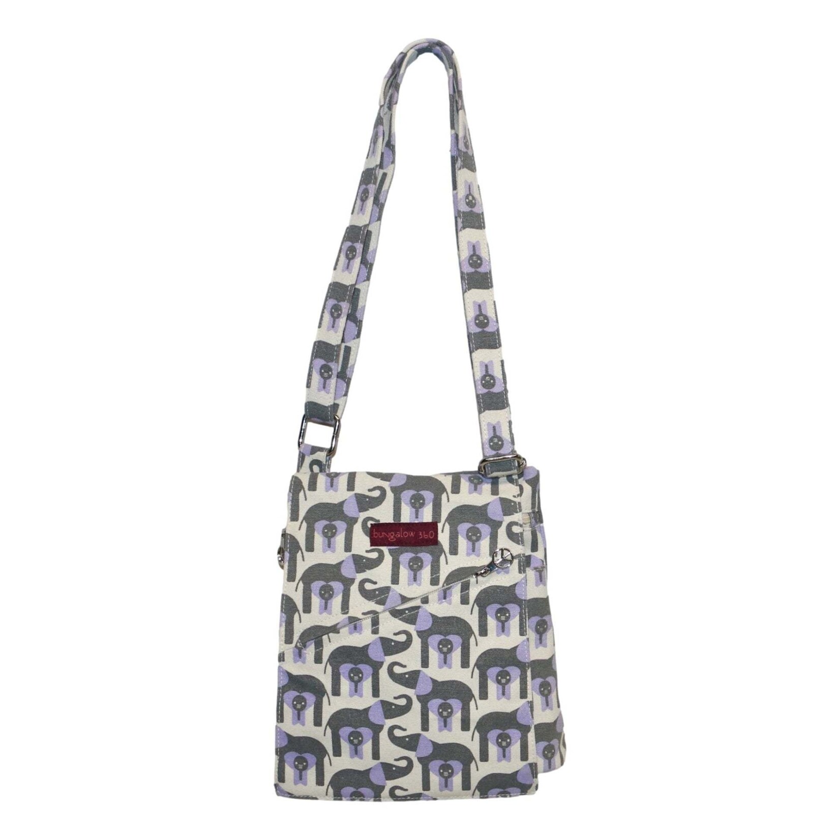 Bungalow 360 Small Messenger Bag - Elephant
