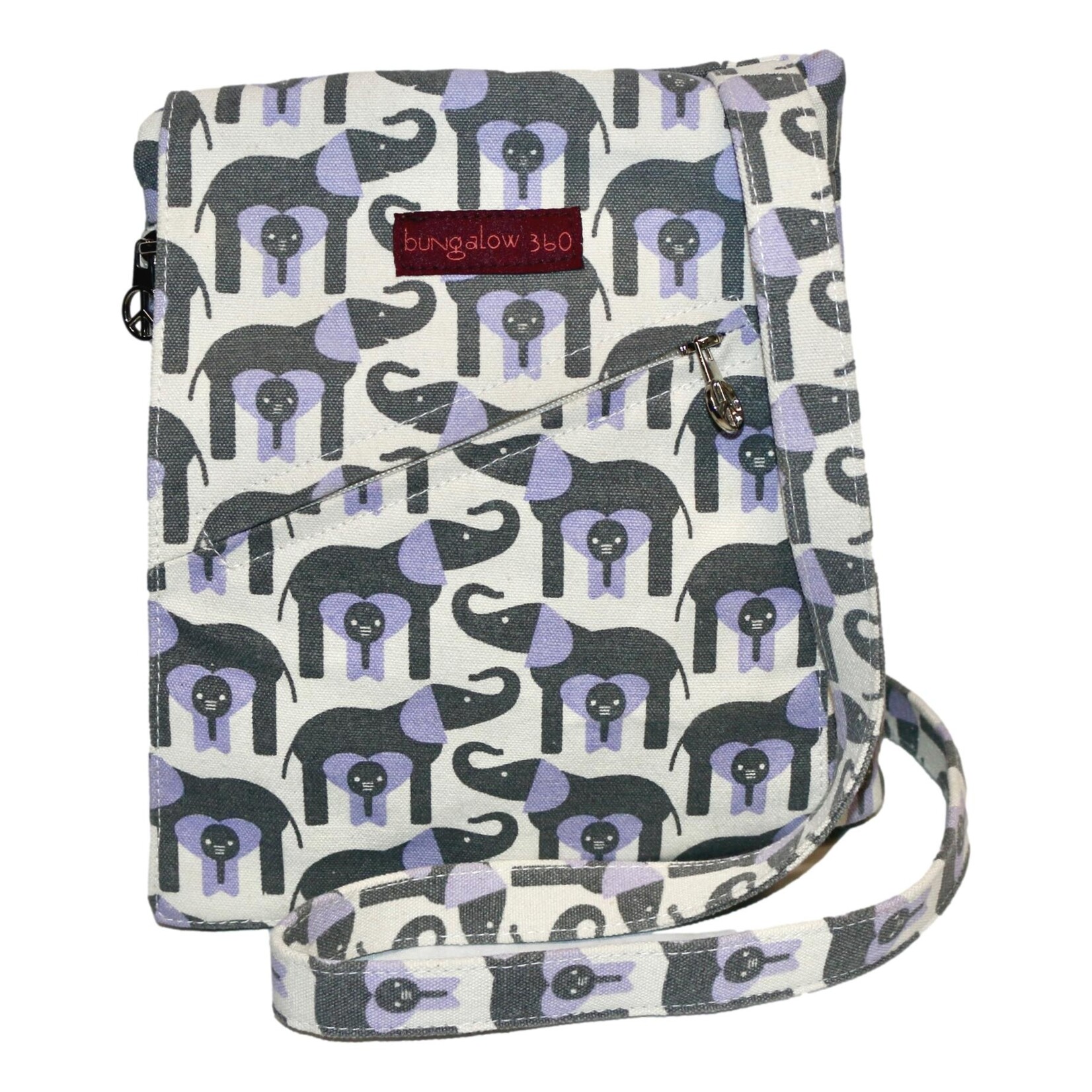Bungalow 360 Small Messenger Bag - Elephant
