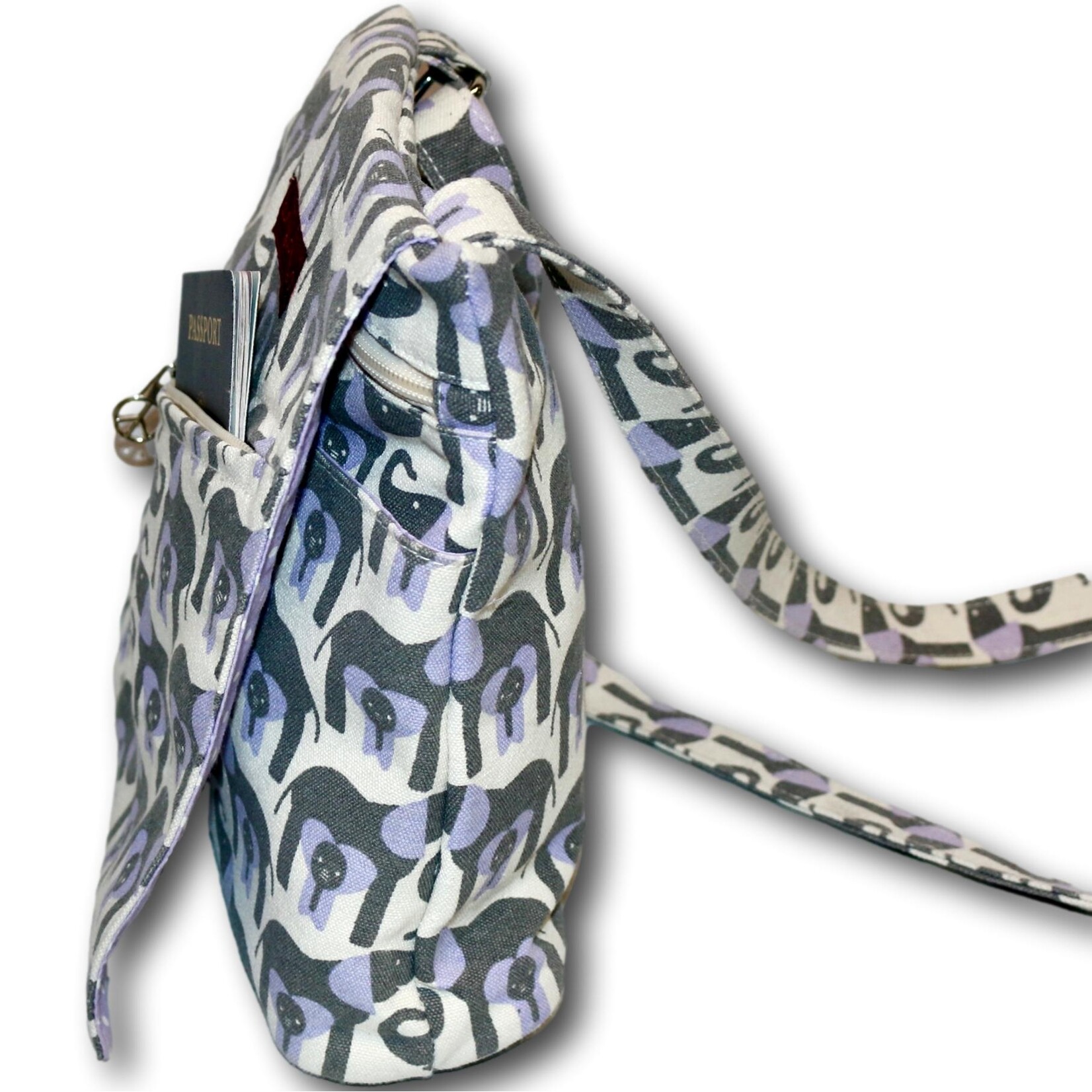 Bungalow 360 Small Messenger Bag - Elephant