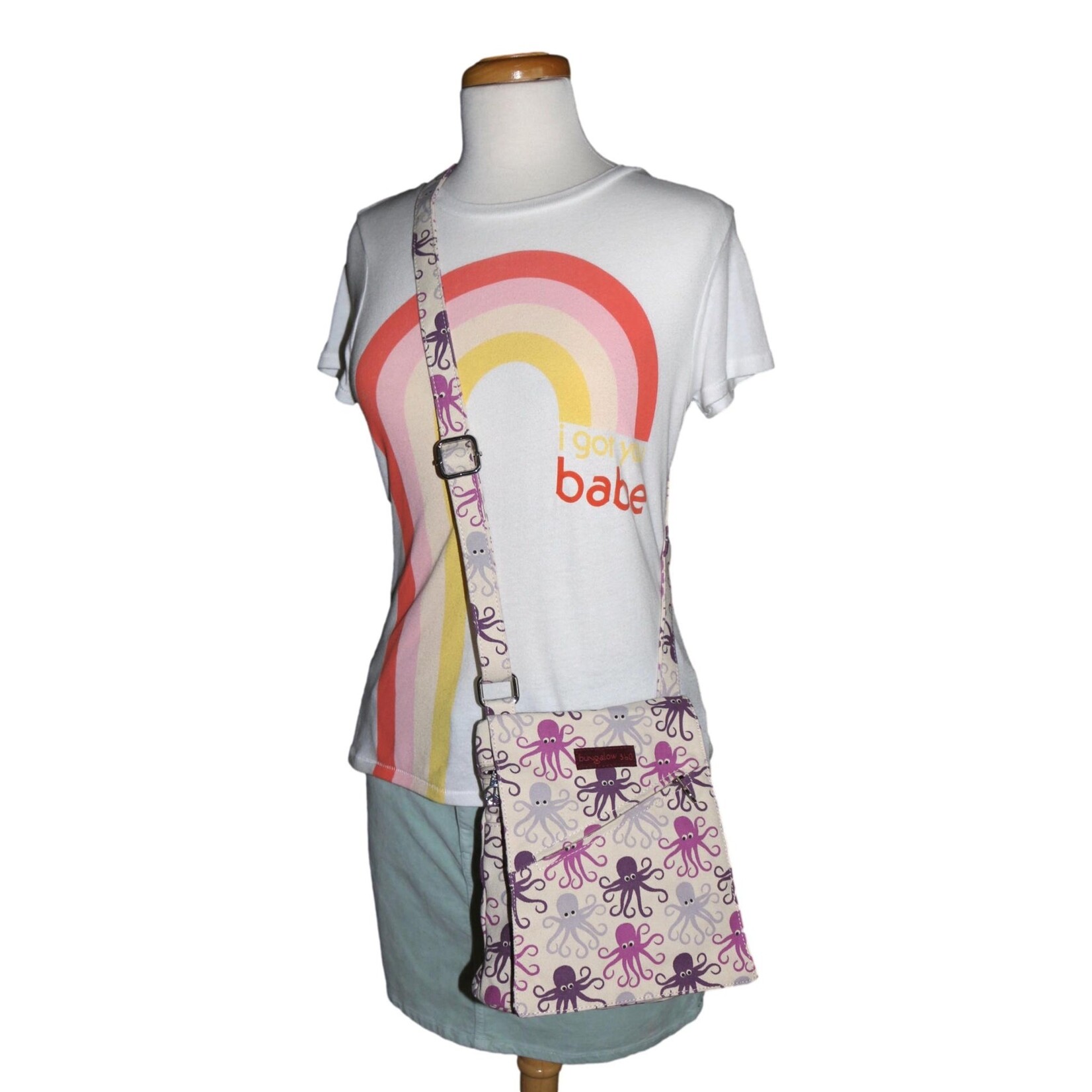 Bungalow 360 Small Messenger Bag - Octopus