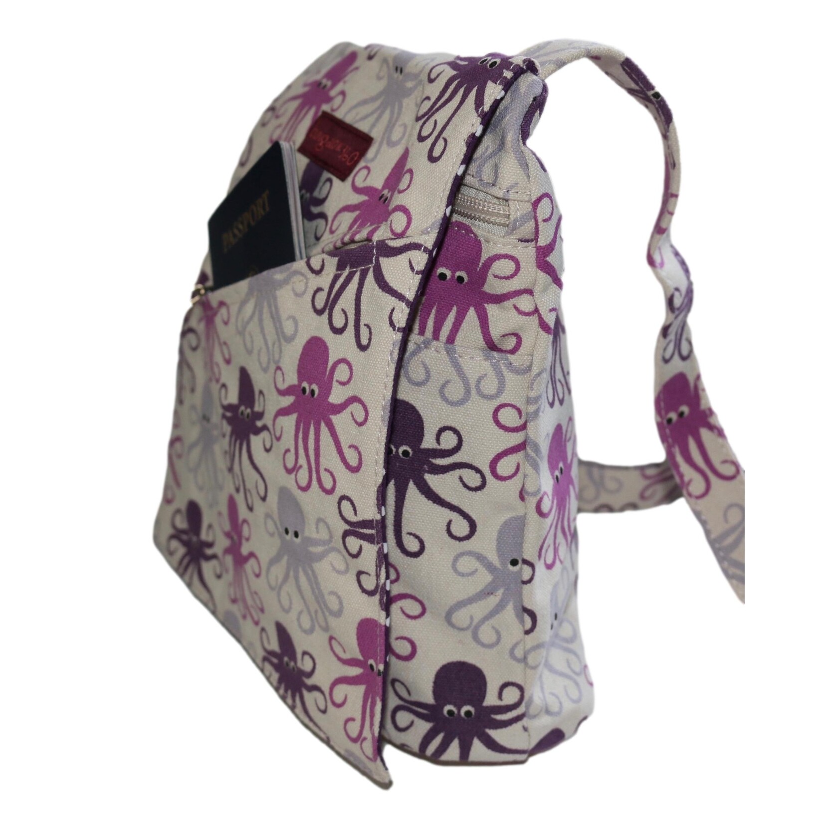 Bungalow 360 Small Messenger Bag - Octopus