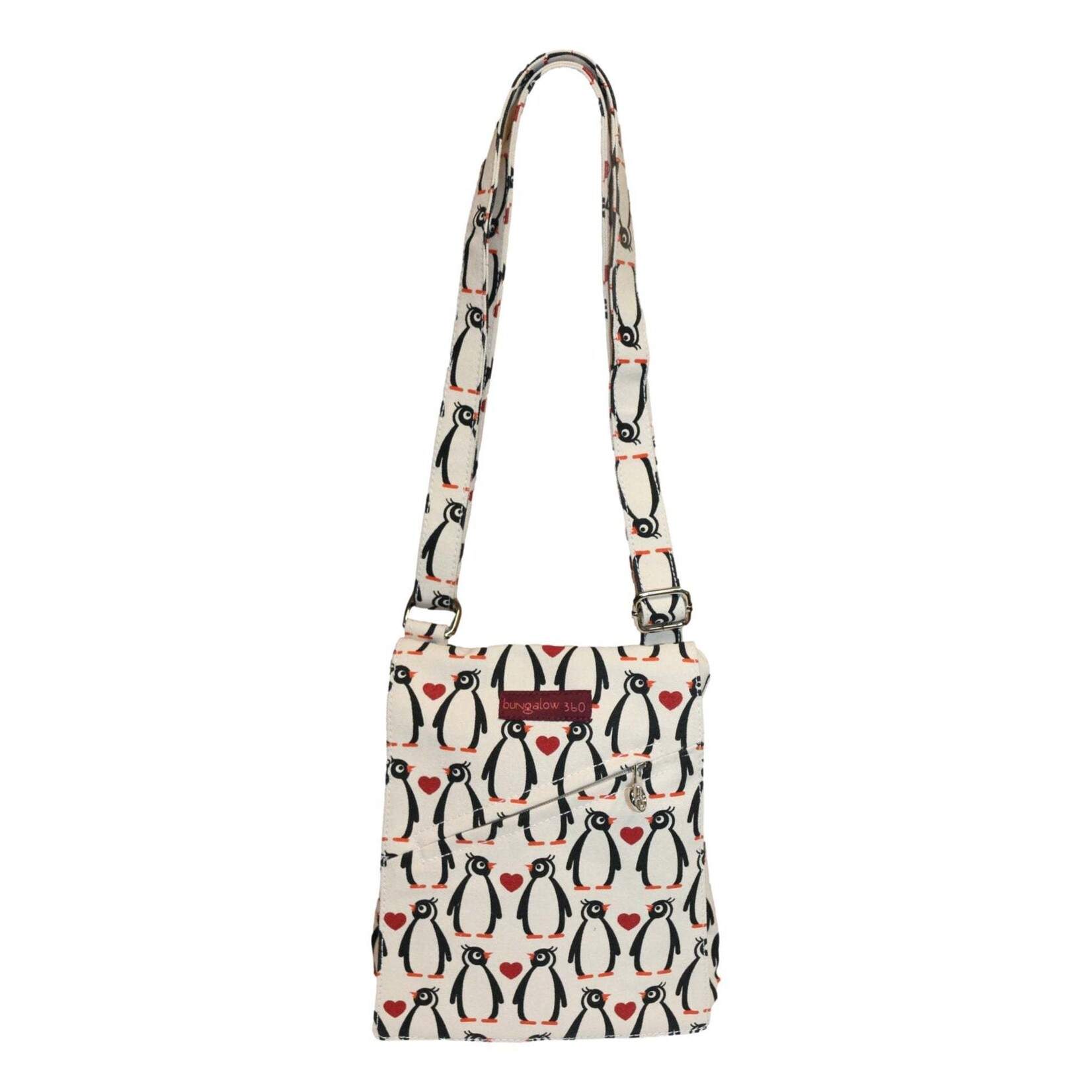 Bungalow 360 Small Messenger Bag - Penguin