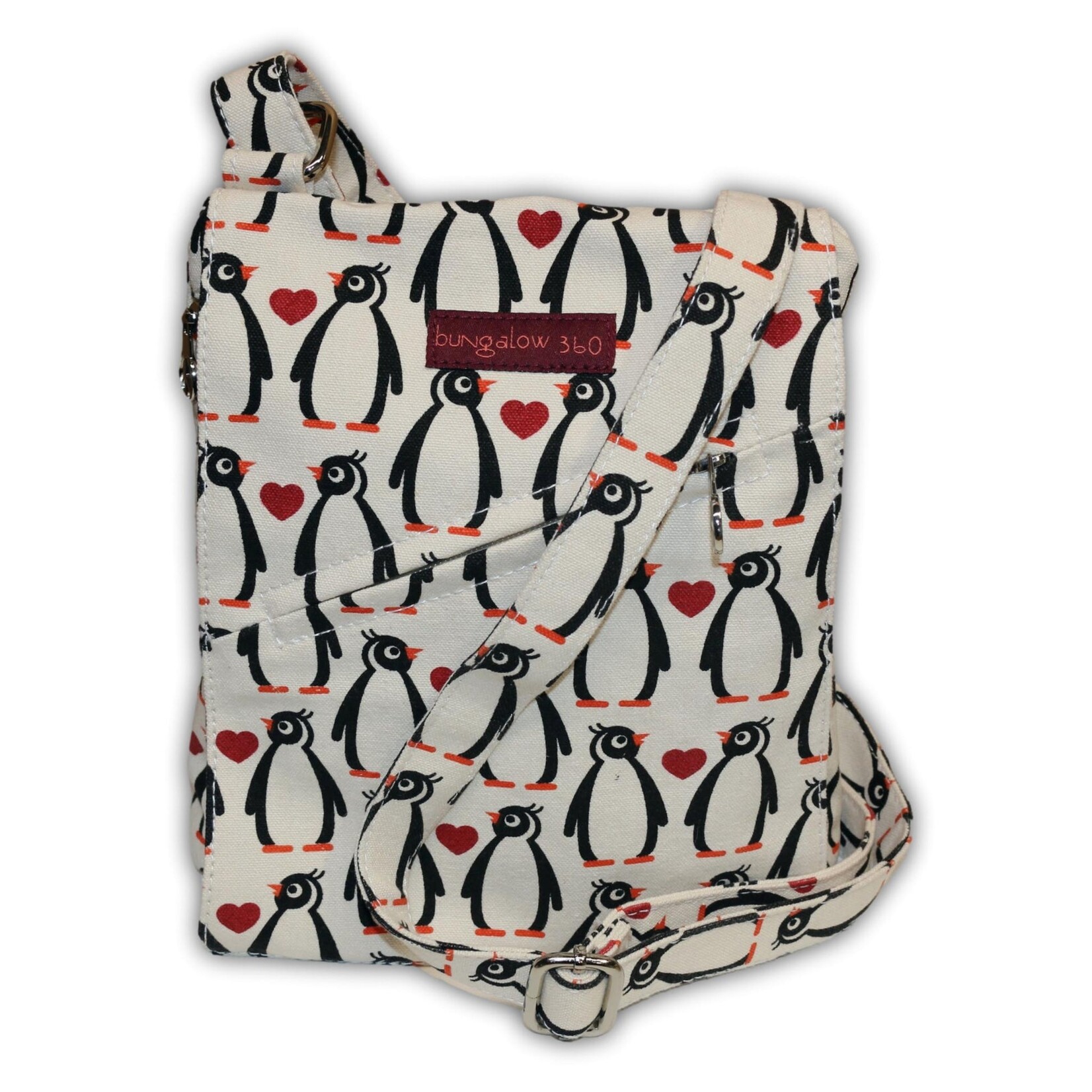 Bungalow 360 Small Messenger Bag - Penguin