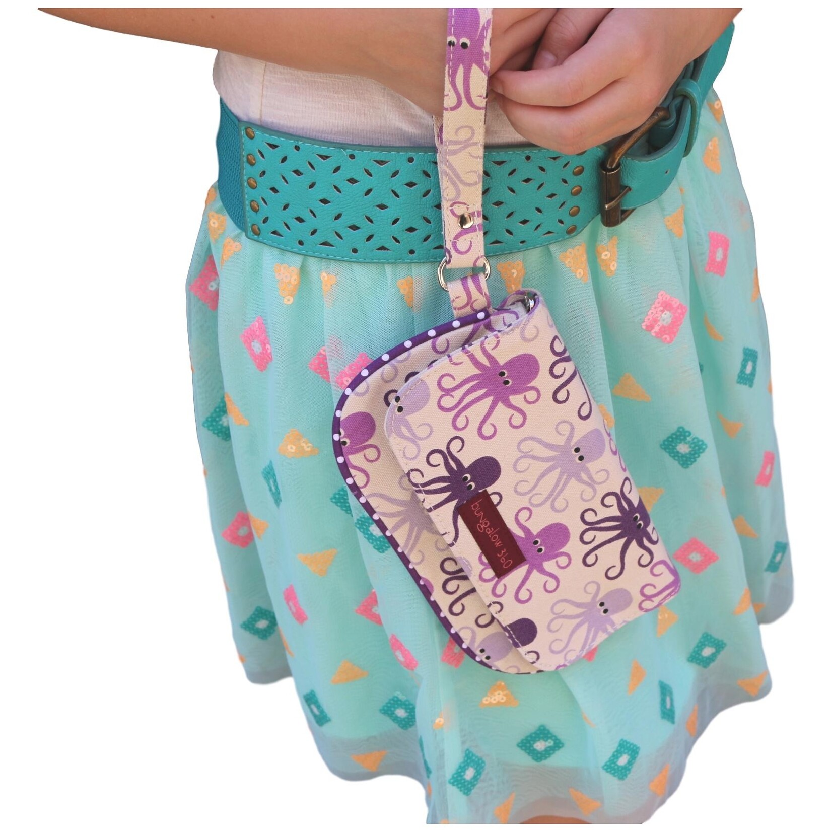 Bungalow 360 Wristlet - Octopus