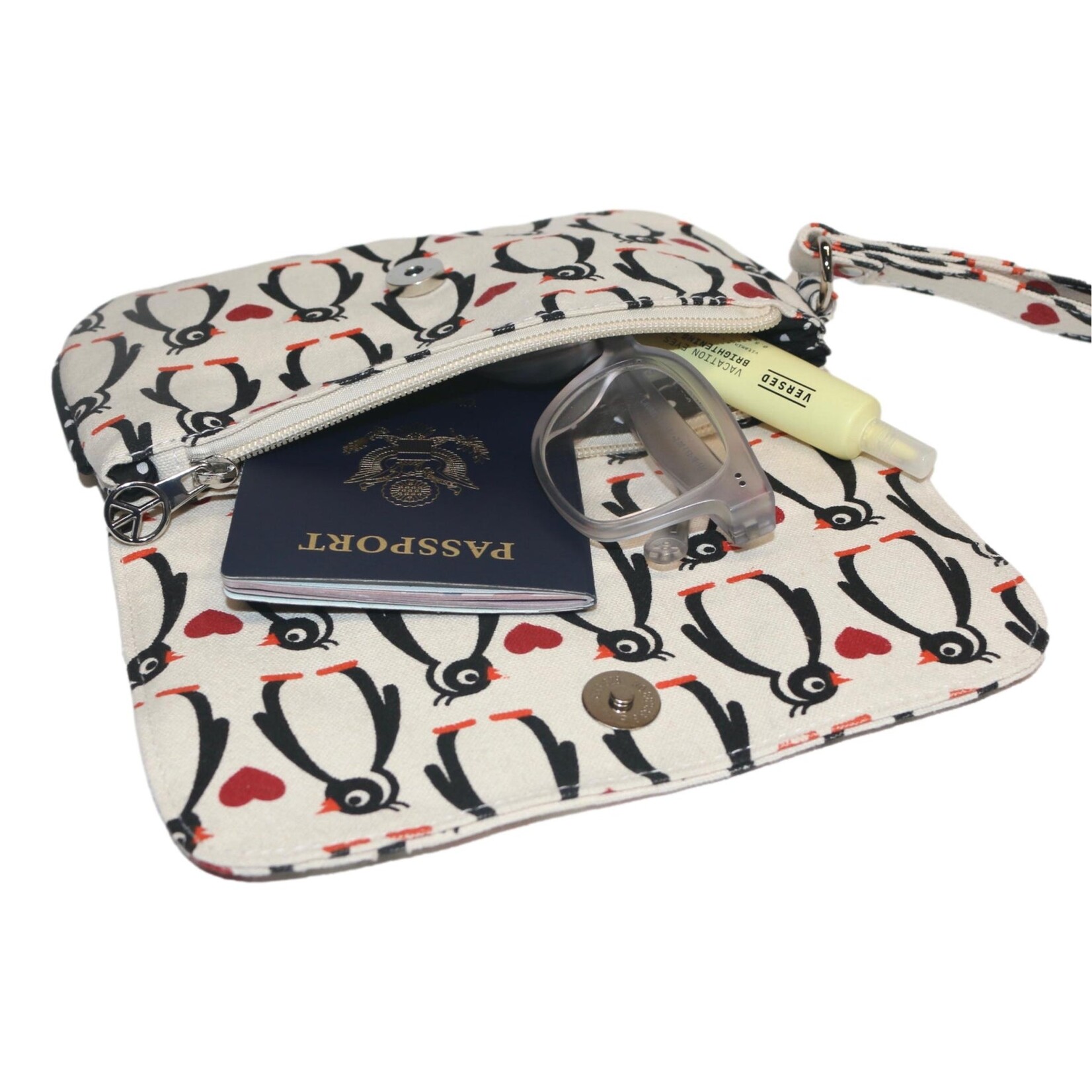 Bungalow 360 Wristlet - Penguin
