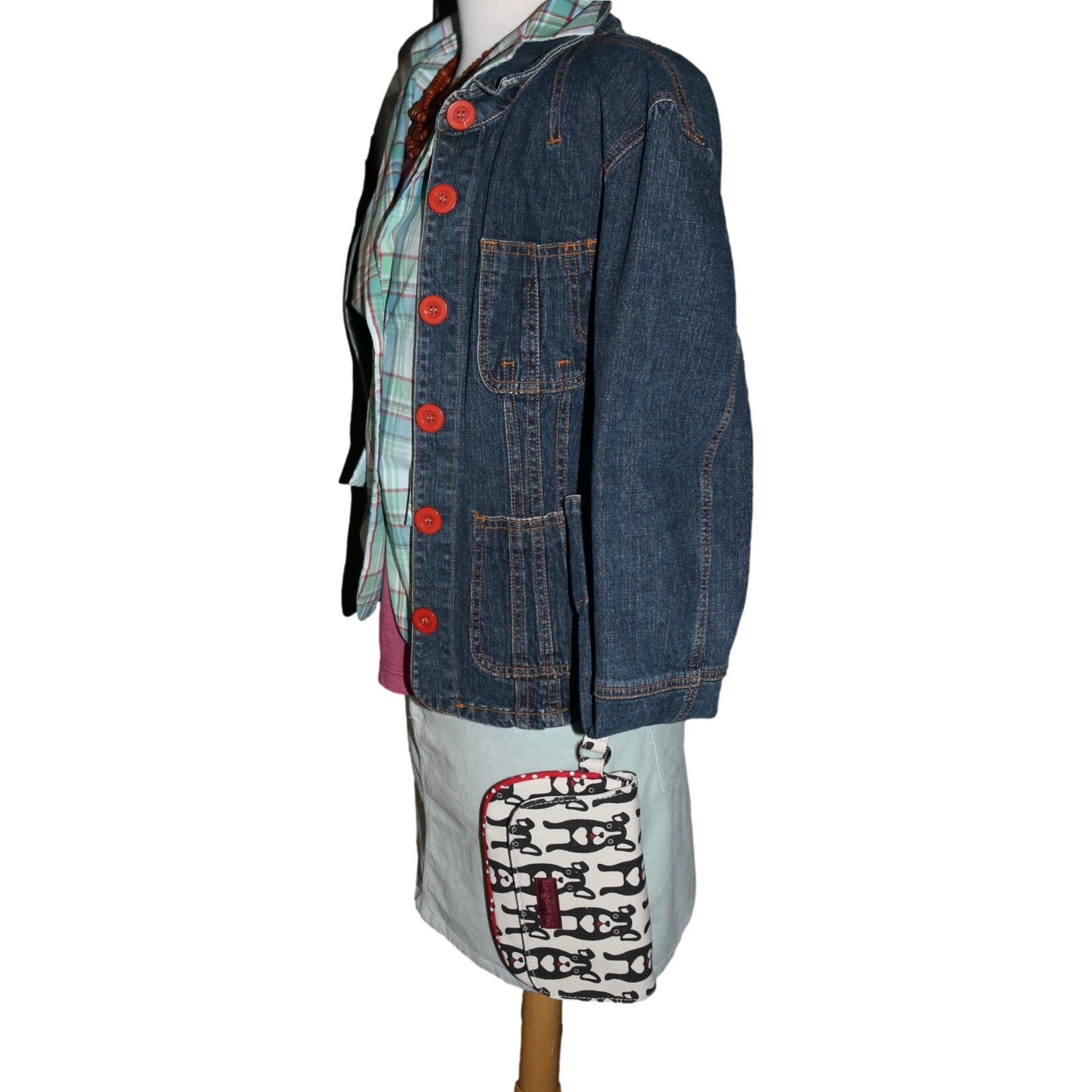 Bungalow 360 Wristlet - Black Dog