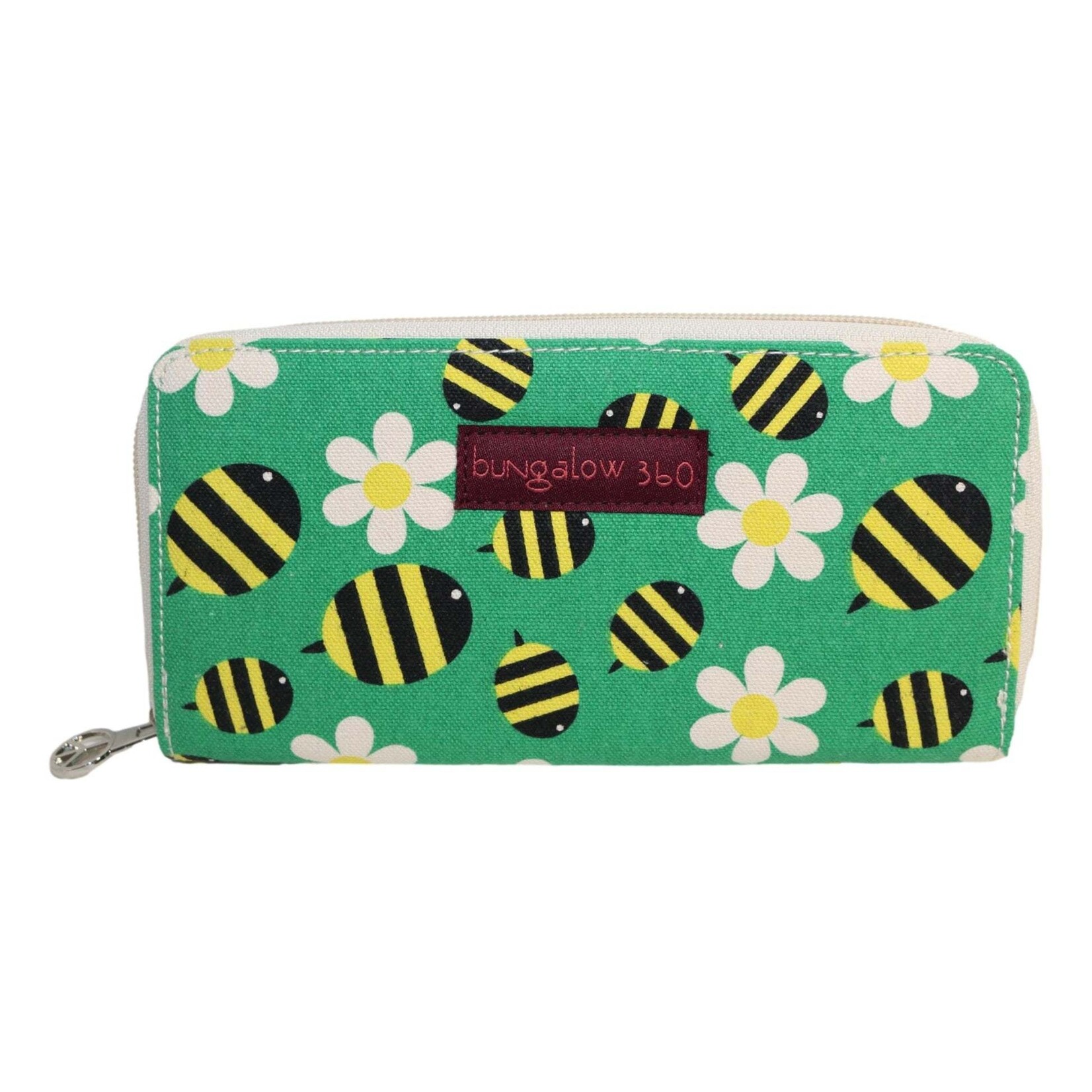 Bungalow 360 Zip Around Wallet - Bumblebee