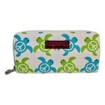 Bungalow 360 Zip Around Wallet - Sea Turtle