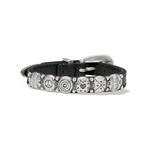 Brighton 07365A Harmony Bandit Bracelet - 3/8 Black