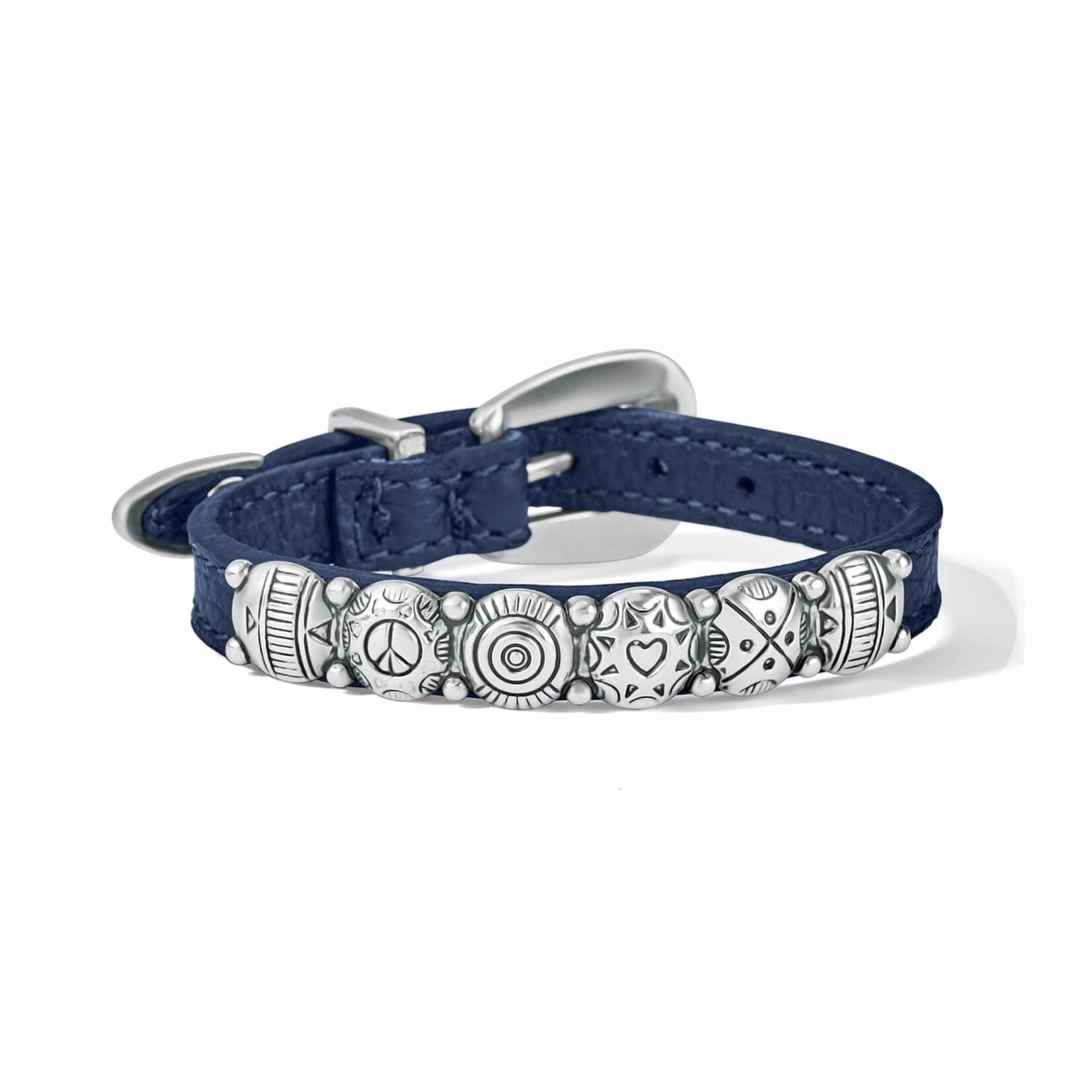 Brighton 07365D Harmony Bandit Bracelet - 3/8 French Blue