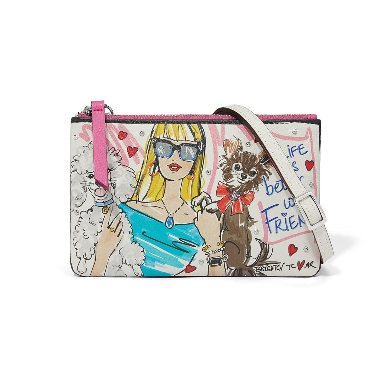Brighton E5568M Fashionista Best Friends Furever Pouch