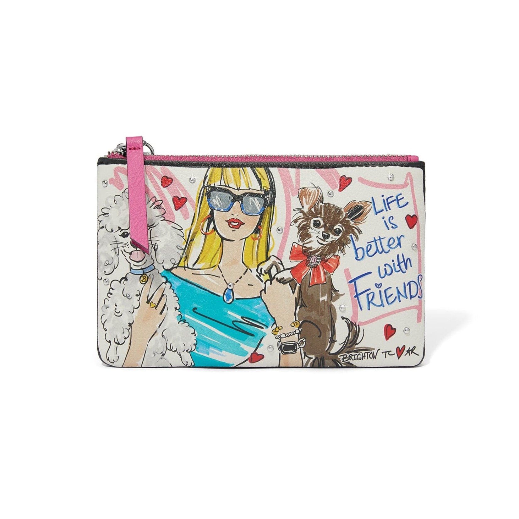 Brighton E5568M Fashionista Best Friends Furever Pouch