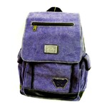 Triple Tree Canvas 3952 Purple Canvas Backpack 17.5"