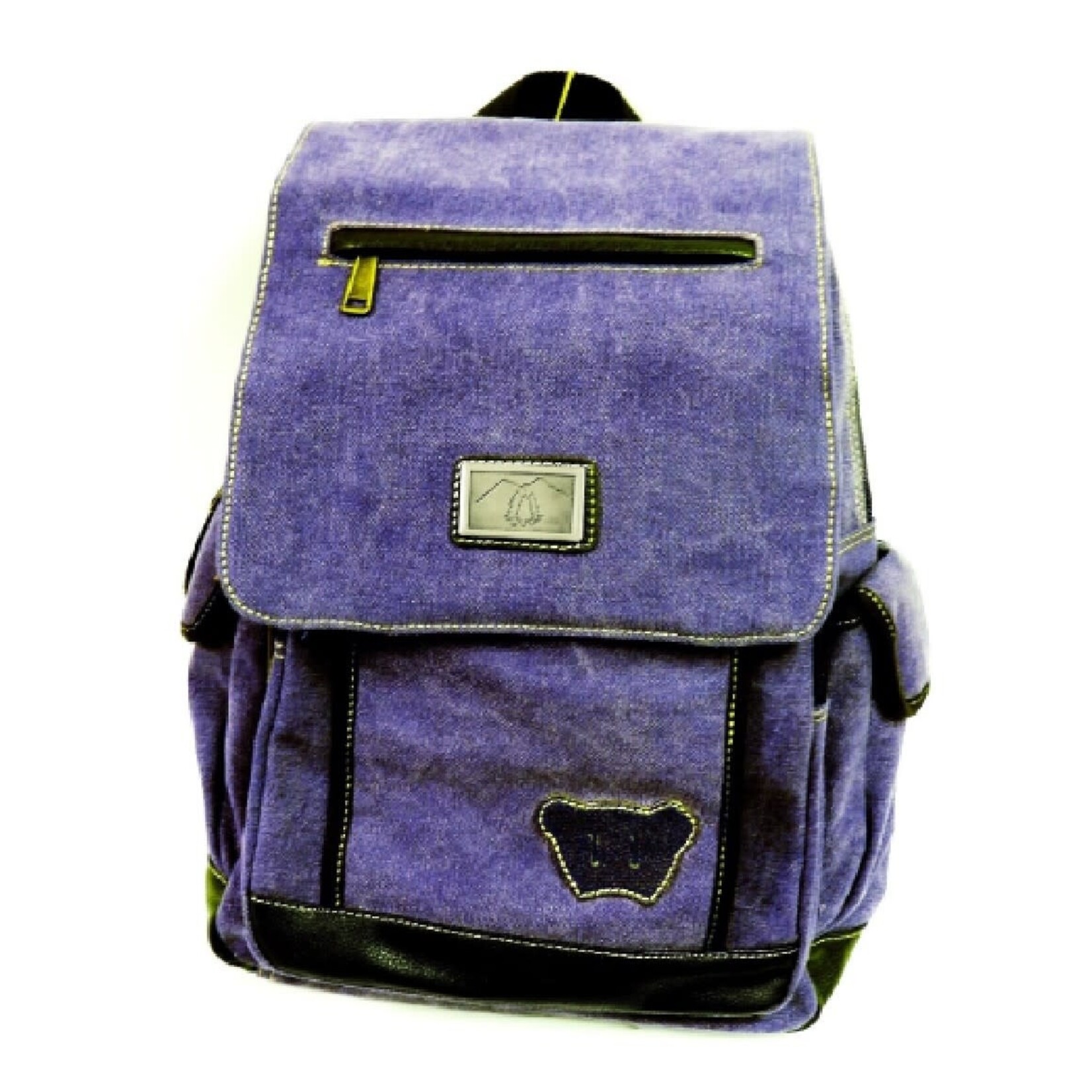 Triple Tree Canvas 3952 Purple Canvas Backpack 17.5"